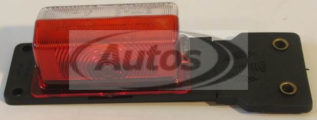 Svítilna poziční č/b s pružným držákem