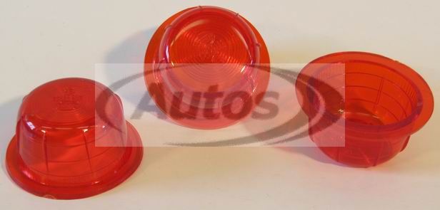Kryt poziční svítilny 60x30 červený univerzální