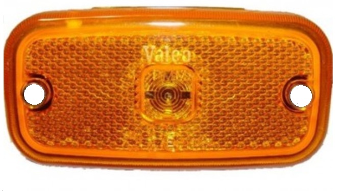 Kryt poziční svítilny oranžový 110x55x14