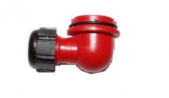 Přípojka poziční svítilny LED 90° /46x27x27