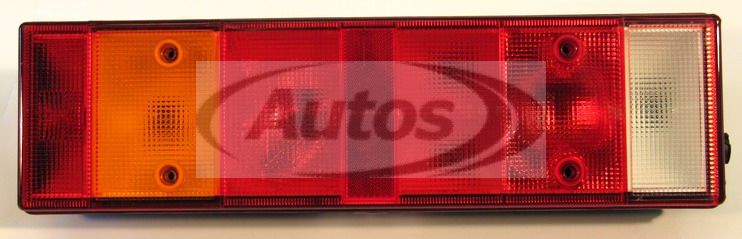 Svítilna zadní 7-dílná L RVI, MAN, DAF bajonet boční