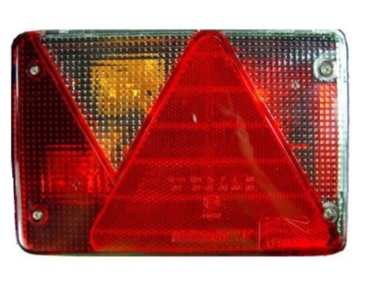 Svítilna zadní 5-dílná 12V 200x136 L MULTIPOINT IV univerzální