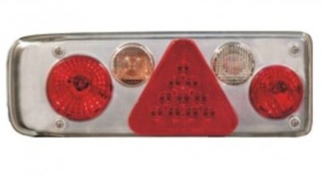 Kryt zadní svítilny KOGEL s trojúhelníkem 370x130x20 L 24V 