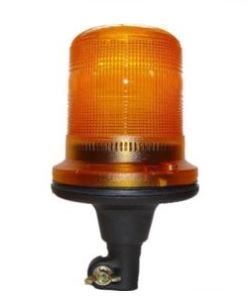 Maják výstražný oranžový 12/24V XENON na trubku s kloubem