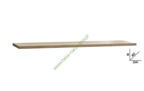 Deska pracovní dřevěná - 2041x463x28 C45 BETA 4500