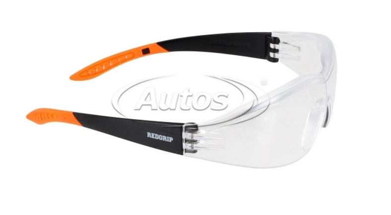 Brýle ochranné - čiré sklo z polykarbonátu 
s UV ochranou REDGRIP