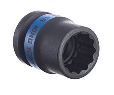 Hlavice úderová 1/2" dvanáctihran 18mm - krátká