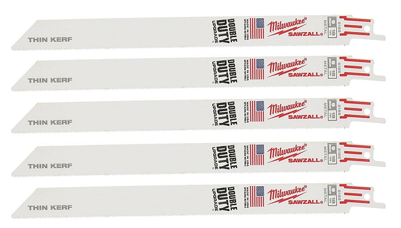 Plátek pilový do ocasky 230/1,4mm 18 Tpi Bimetal, pro oceli do 65 HRC, sada 5ks