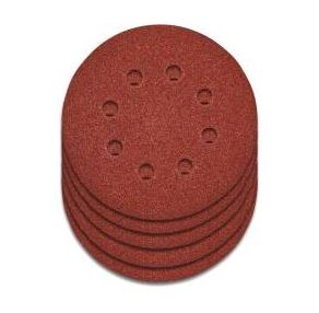 Papír brusný pro excentrické brusky AKU, pr.125mm, zrnitost P40 - sada 5 ks