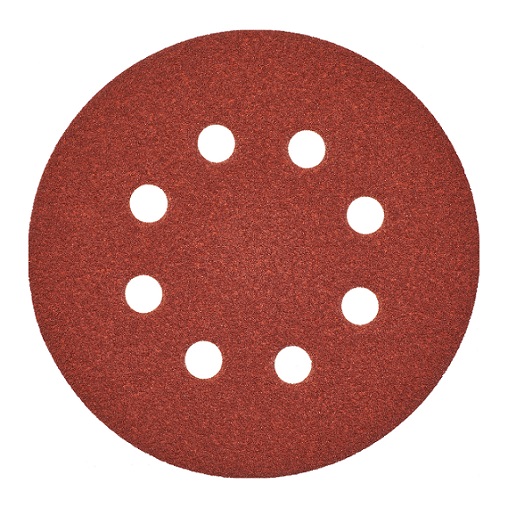 Papír brusný pro excentrické brusky AKU, pr.125mm, zrnitost P80 - sada 5 ks