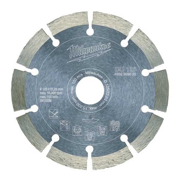 Kotouč řezný diamantový 125x22,23x2,3 do armovaného betonu,porobetonu,cihel