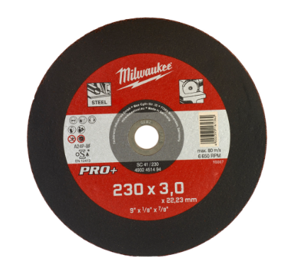 Kotouč řezný na kov - CutWSCS 41/230x3/22 mm PRO+