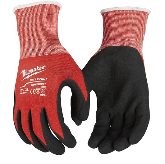 Rukavice pracovní - proti proříznutí tř. 1/A EN420,EN388:2016 (1141A), vel.L/9