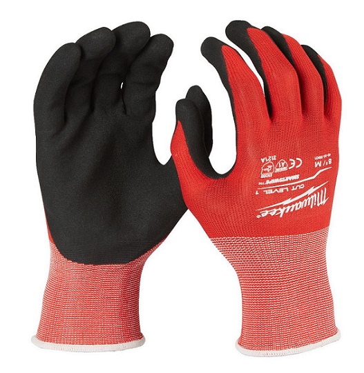 Rukavice pracovní zimní - proti proříznutí tř. 1/A EN420,EN388:2016 (1141A), vel.XL/10