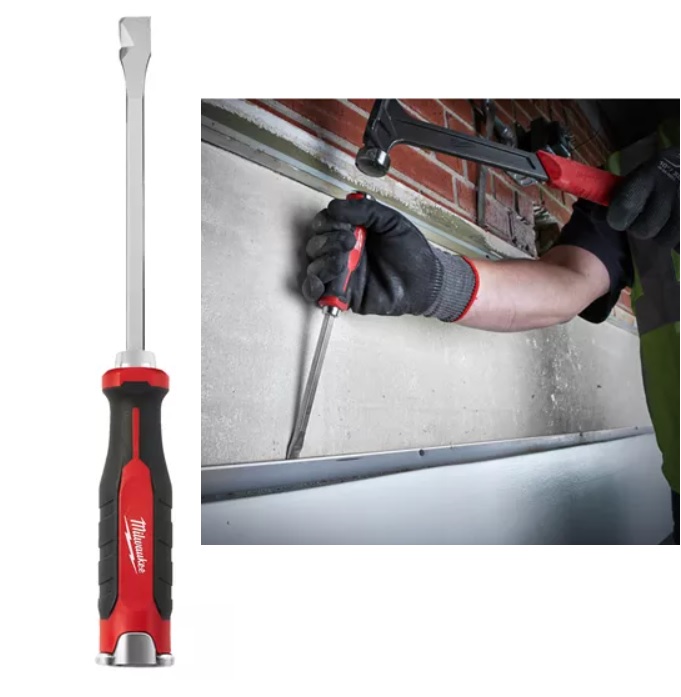 Šroubovák demoliční s celokovovým jádrem - na páčení a sekání plechových archů