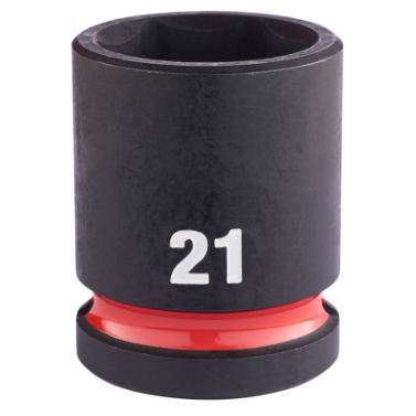 Hlavice úderová krátká SHOCKWAVE™ IMPACT DUTY 1/2" HEX STD 21mm