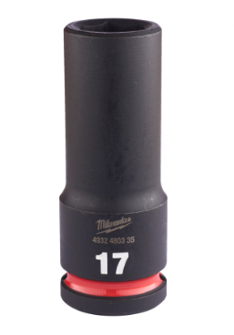 Hlavice úderová dlouhá SHOCKWAVE™ IMPACT DUTY 1/2" HEX SHW 17mm