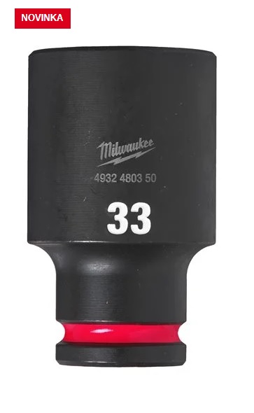 Hlavice nástrčná úderová SHOCKWAVE™ IMPACT DUTY 1/2" HEX SHW 33mm/ 182mm 