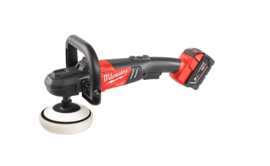 Leštička AKU M18FAP180-0X 18V/ 360-2200 ot./min. M14x180mm, bez baterie a nabíječky, kufr