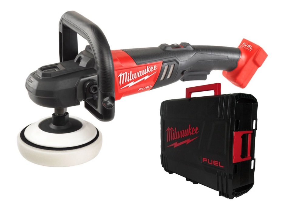 Leštička AKU M18FAP180-0X 18V/ 360-2200 ot./min. M14x180mm, v kufru bez nabíječky a bateri