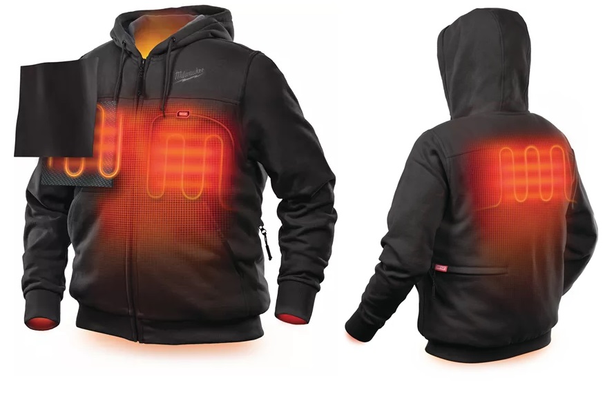 Mikina s kapucí vyhřívaná M12 HH BL3-0 velikost L, bez baterie M12 2.0Ah