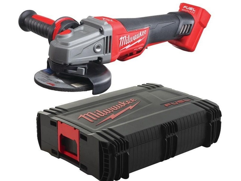 Bruska úhlová AKU M18 FSAG125X-0X 18V/ 1200W pr.125mm, v kufru bez baterie a nabíječky