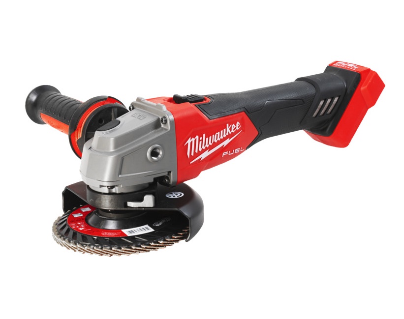 Bruska úhlová AKU M18 FSAG125X-0 18V/ 1200W pr.125mm, bez kufru, baterie a nabíječky