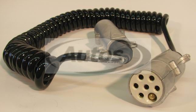 Propojení elektrické pomocné 7pin typ"S" 4,5m kovové