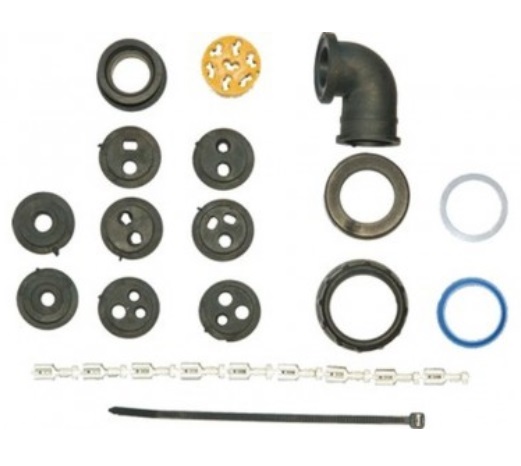 Sada opravárenská 7pin konektoru svítilny L žlutá ASS1/ASS2