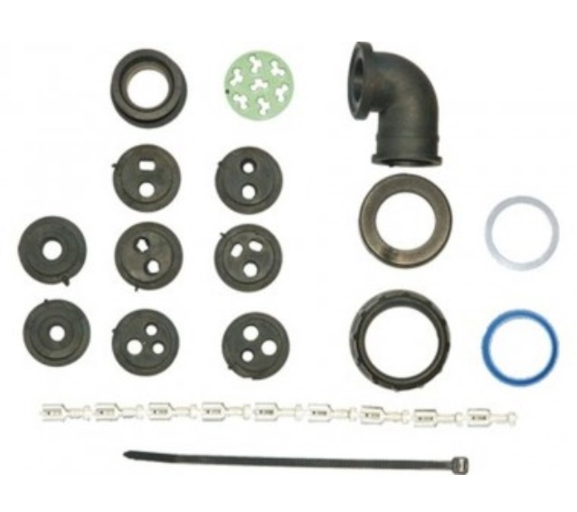 Sada opravárenská 7pin konektoru svítilny P zelená ASS1/ASS2