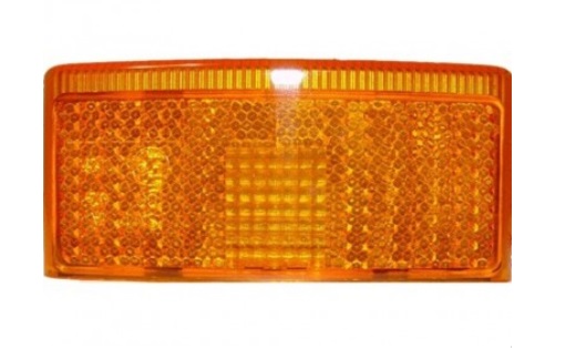 Kryt boční s odrazkou 110x47x33 zadní svítilny SCANIA, VOLVO