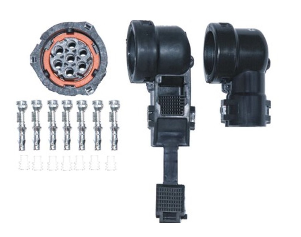 Sada opravárenská 7 pól. zásuvky AMP 90° MAN, MERCEDES, SCANIA, VOLVO, RVI, DAF