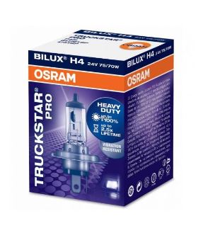 Žárovka H4 24V/75/70W P43t Plus 100% OSRAM Truckstar PRO