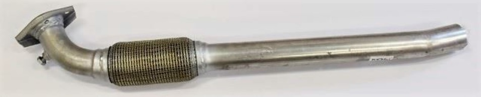 Trubka výfuku přední s pružným dílem IVECO T.Daily