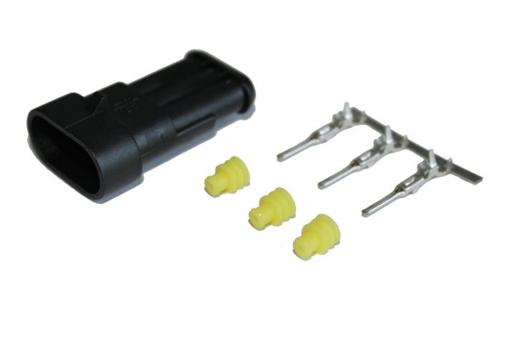 Sada opravárenská 3 pól. zástrčky AMP Super Seal, univerzální