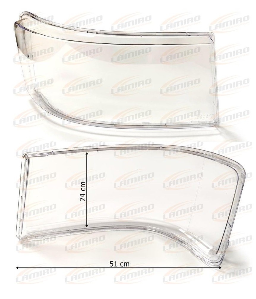 Sklo hlavního světlometu FULL LED P SCANIA R500/S580/S730 Euro 6 od 2017