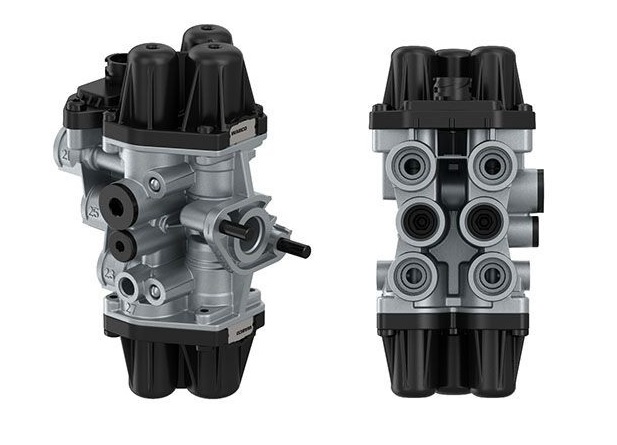 Ventil čtyřcestný jistící  M22x1,5/10bar MERCEDES, DAF