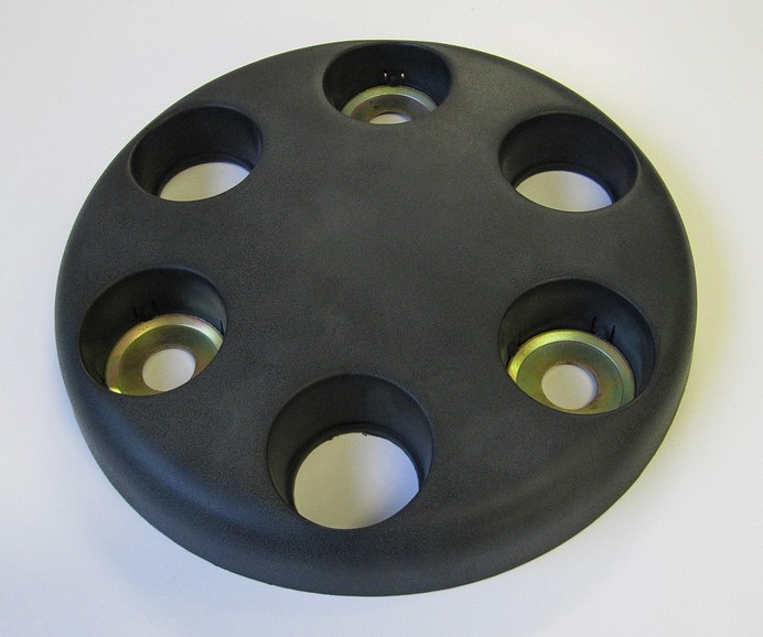 Kryt kola plastový 6 děr/ 170mm s podložkami IVECO Daily I/II/III/IV/V/VI