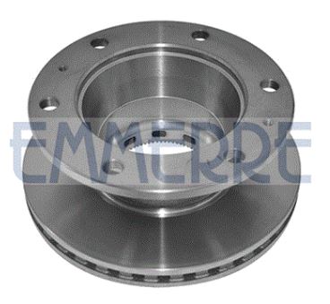 Kotouč brzdový ZN 330x32x129,5 s kroužkem ABS IVECO E.Cargo 60E/65E/75E od