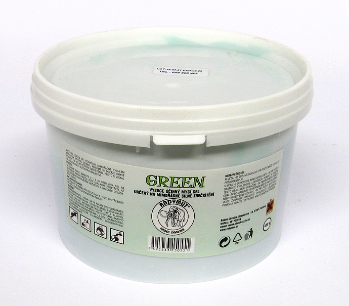 Pasta na mytí rukou  0,5 l Green