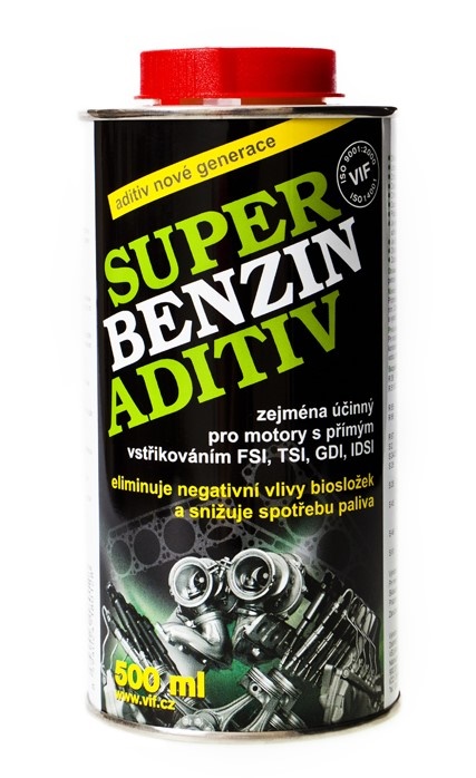 Aditivum do benzínu VIF Super Benzin Aditiv, 500ml