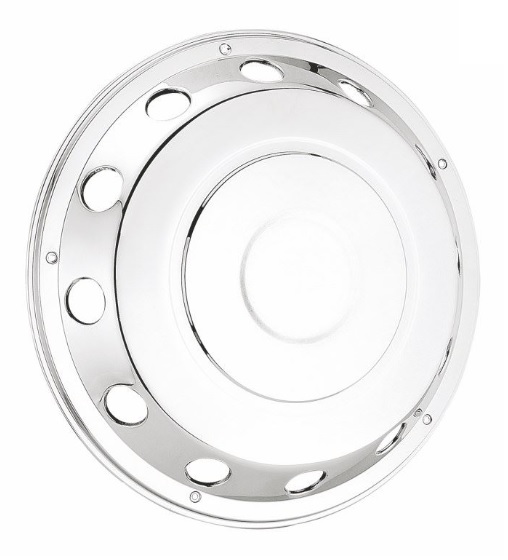 Kryt kola nerez - přední 22,5" / 12 děr