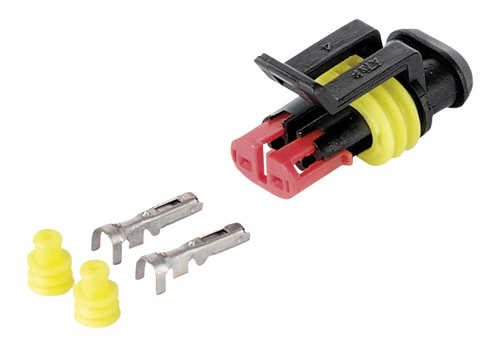 Sada opravárenská 2 pól. zástrčka Super Seal IVECO, SCANIA, DAF, VOLVO 