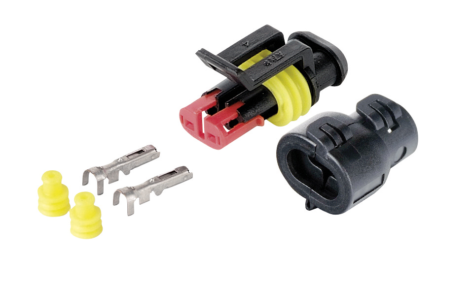 Sada opravárenská 2pin zástrčka Super Seal + NW 4.5 IVECO, DAF, TATRA Phoenix