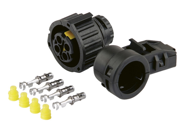 Sada opravárenská 4 pól. zástrčky+svorka 90°   MERCEDES 356 540 0381