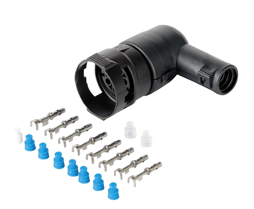 Sada opravárenská 8pin zástrčky 90° DAF LF/CF/XF, TATRA Phoenix