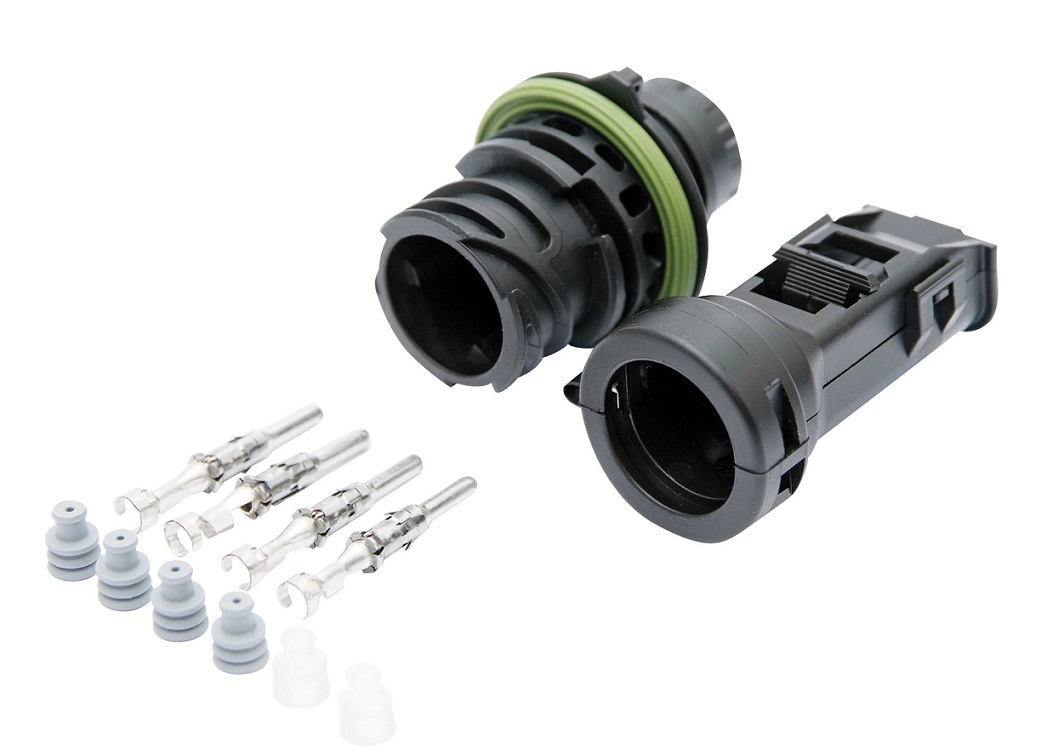 Sada opravárenská 4 pól. zásuvky AMP 2.5 se svorkou 180° DAF univerzální 