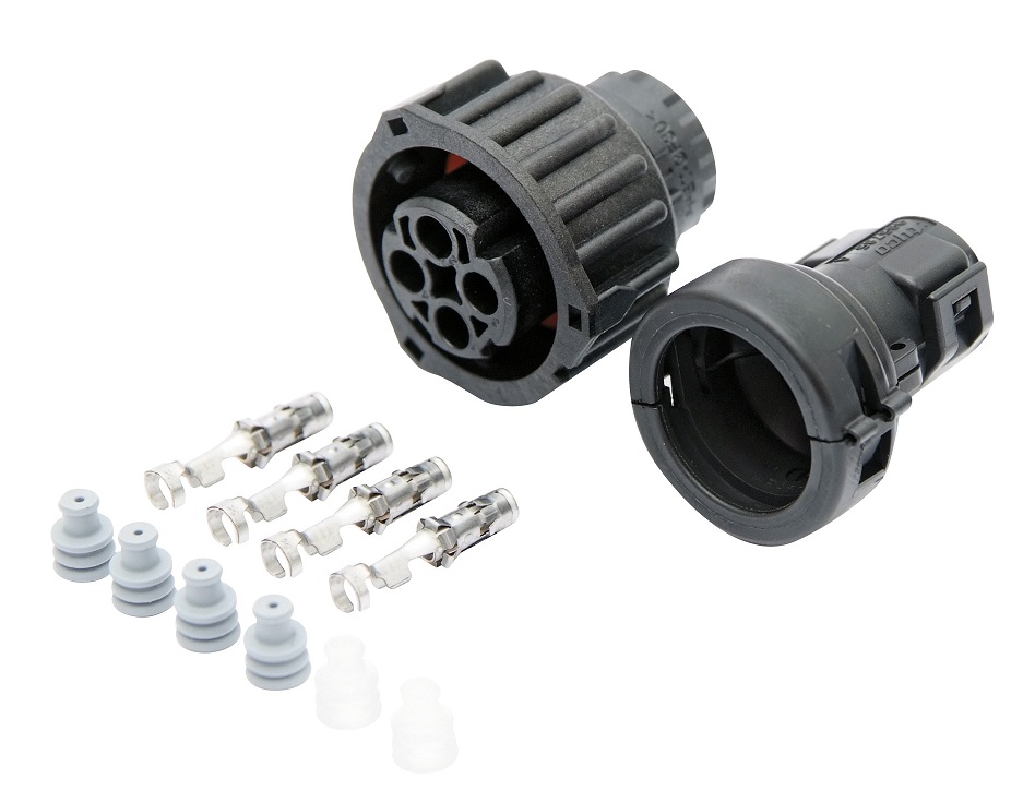 Sada opravárenská 4pin zástrčky NW 8.5 180° RVI, SCANIA, VOLVO