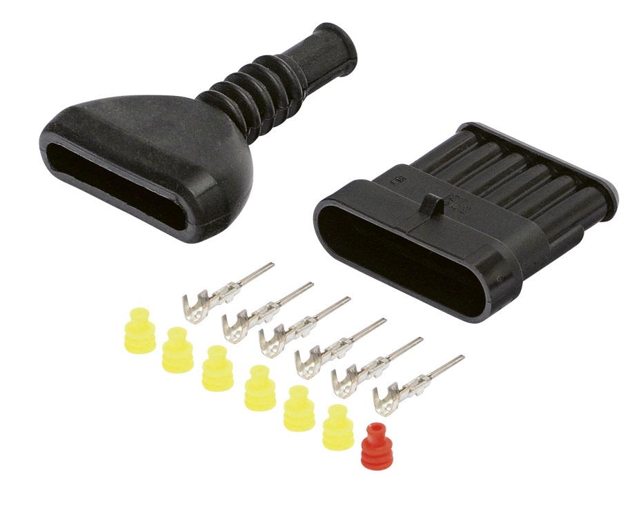 Sada opravárenská 6 pól. zásuvky Super Seal +manžeta, IVECO univerzální