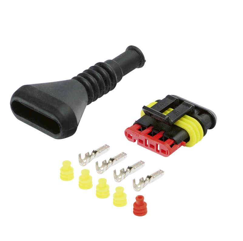 Sada opravárenská 4 pól. zástrčky Super Seal + manžeta IVECO E.Trakker, univerzální